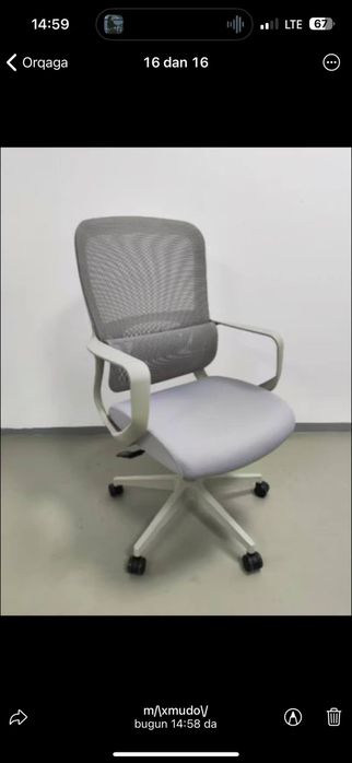 Manba fabrikasi moda ofis kreslosi