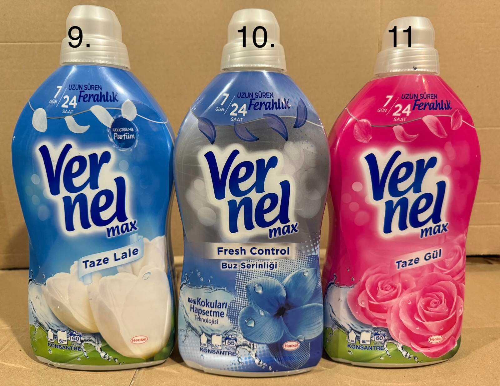 Омекотители Lenor Coccolino VerNel Yumos ABC Bingo Soft Bliz Candes