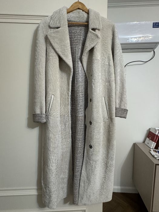 Новая шуба из натуральной овчины