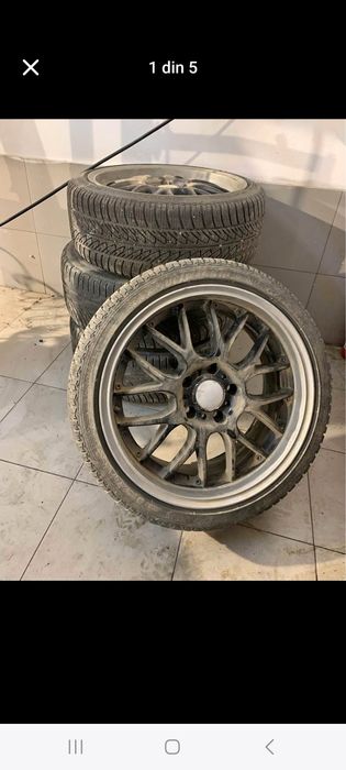 Jante cu buza pt bmw 5x120 r18 8j et 35 vand sau schimb