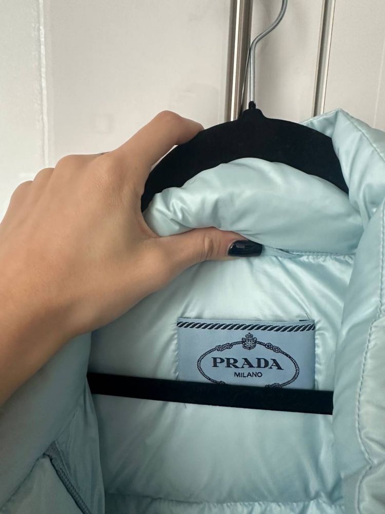 Яке с махащи се ръкави Prada