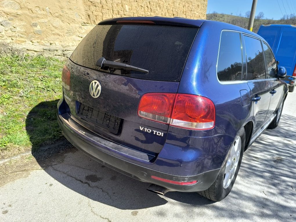 На части VW Touareg V10 5.0tdi