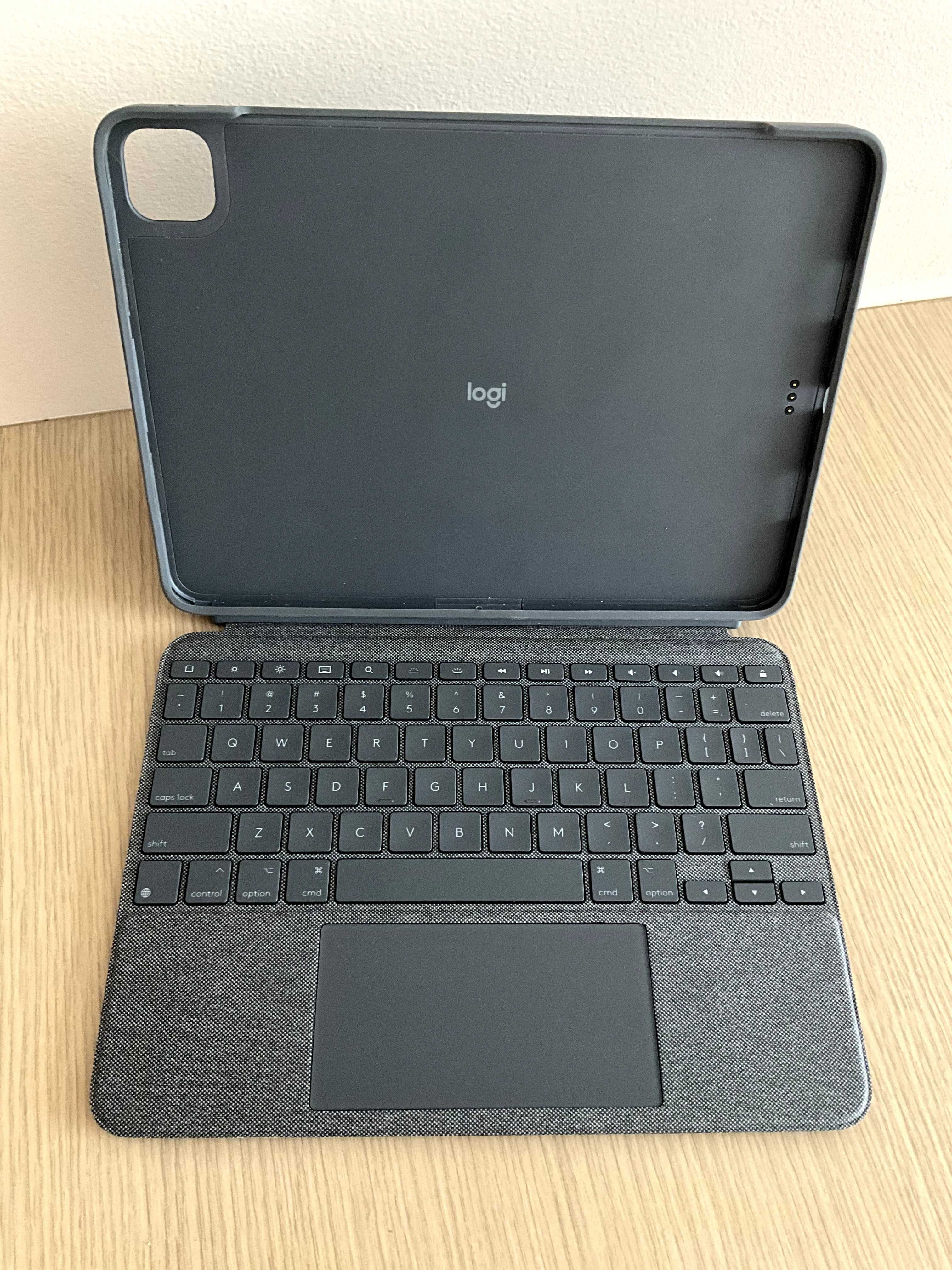 Logitech Combo Touch за iPad Pro 11" кейс, калъф, клавиатура, тракпад