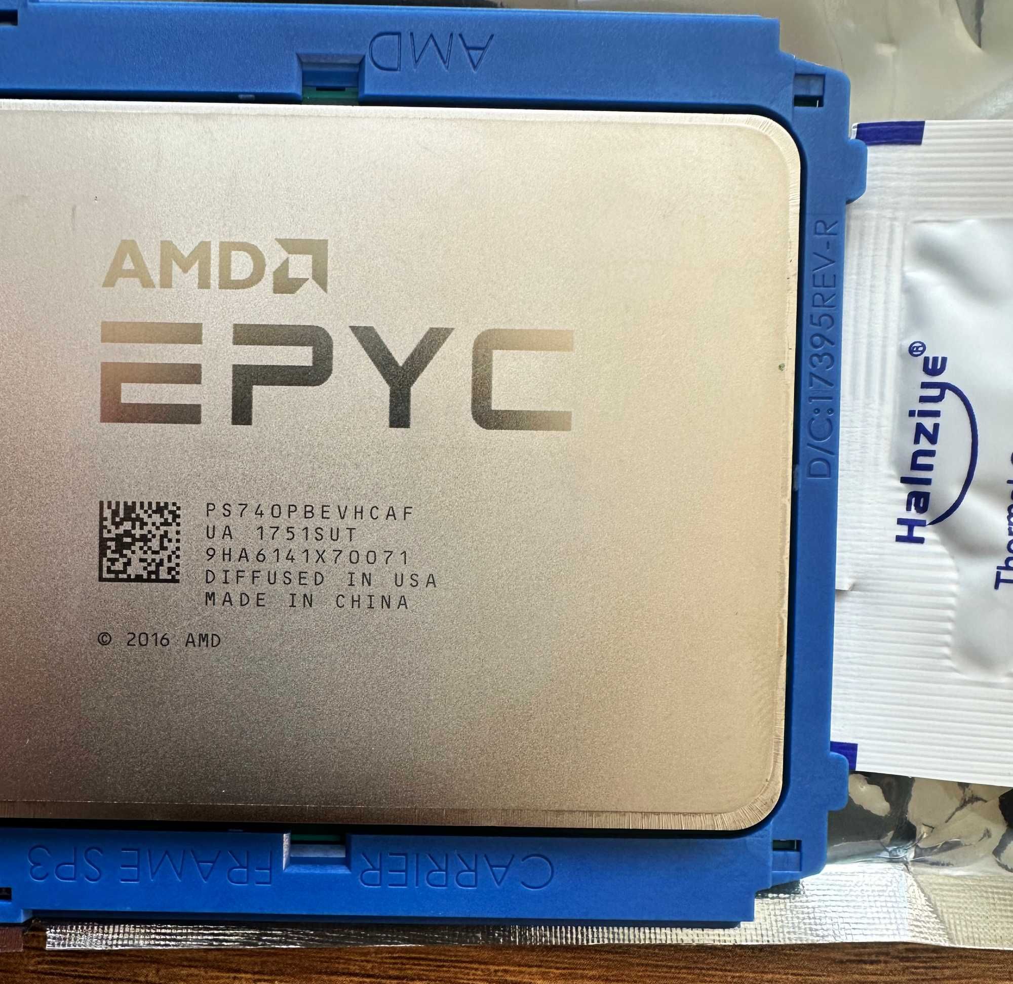 Процесор AMD EPYC 7401P 24ядрен (2.0/3.0GHz 64MB)