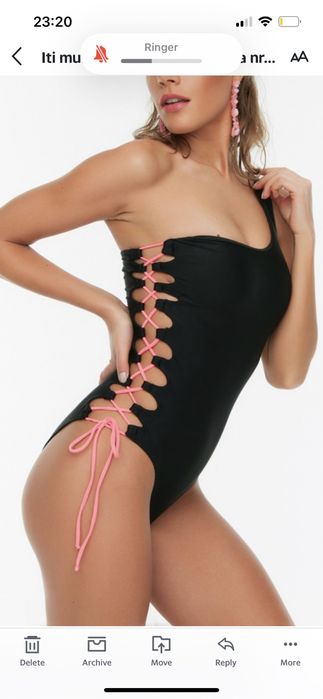 Costum baie intreg Trendyol