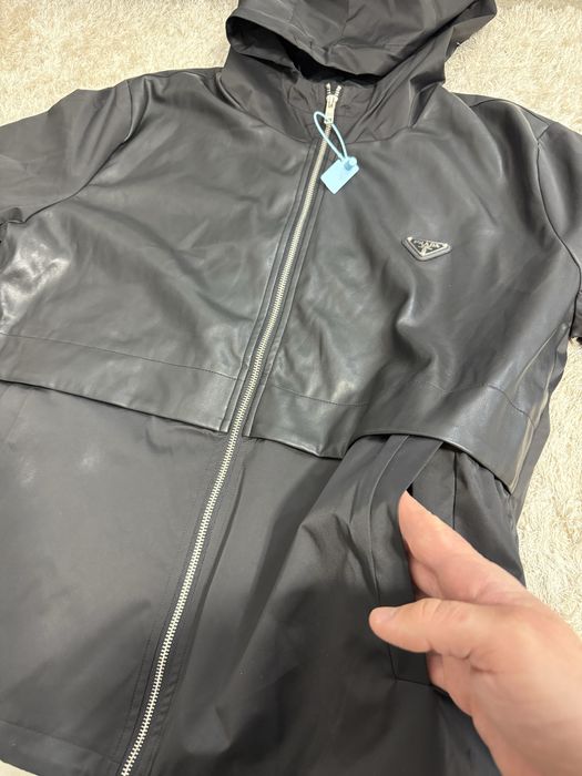 Geaca Prada primavara/toamna piele naturala colectie noua