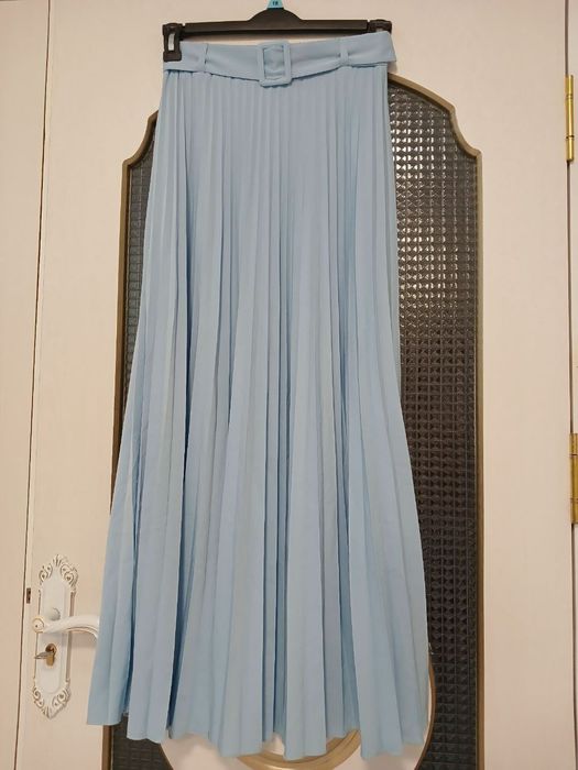 Юбка длинная плисировка