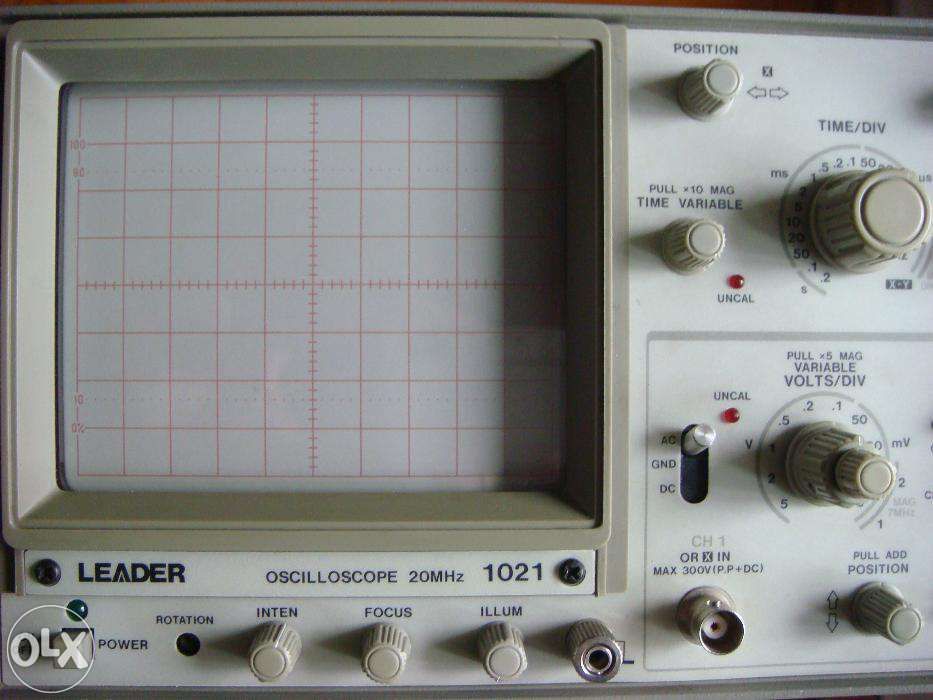 Osciloscop Leader model 1021 20 MHz 2 spoturi