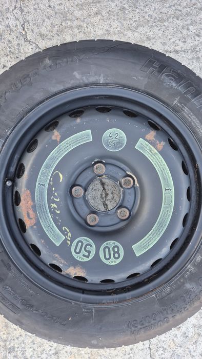 Резервна гума /ПАТЕРИЦА/ Мерцедес 5/112 Mercedes C classe 5x112