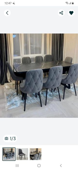 Продам стол без стульев 180 на 90