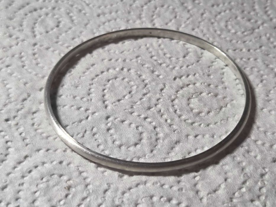 Bratara vintage argint mica fixa