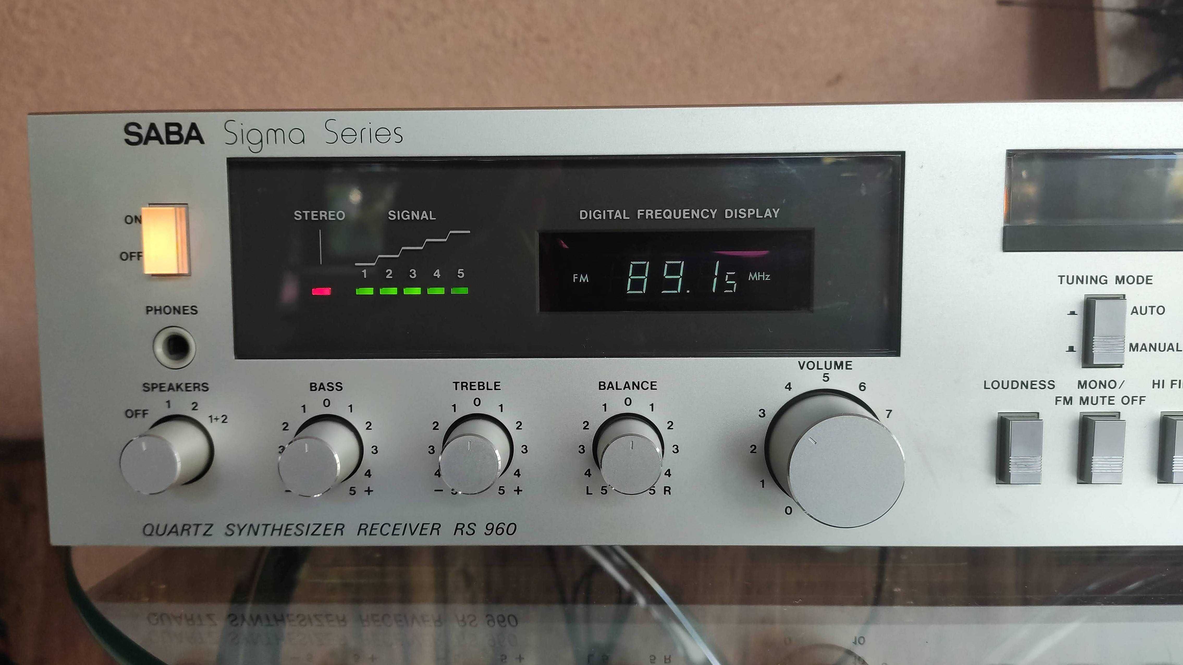 Saba RS 960 Quartz Synthesizer Receiver