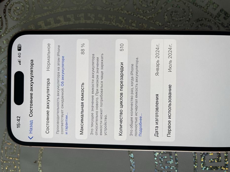 Продается Айфон 15, 128гб