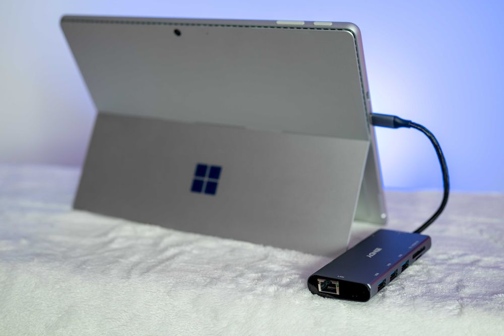 LINDY adaptor USB  3.1 Type C, Docking Station HDMI 4K, LAN Gigabit