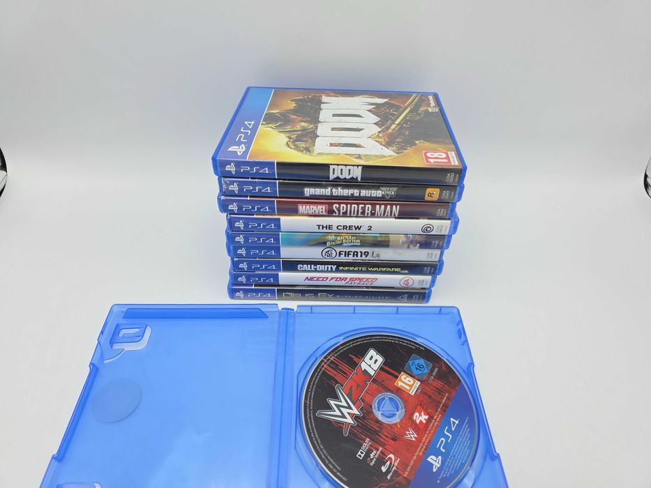 Consola Gaming Playstation 4 1TB 2 Manete 10 Jocuri