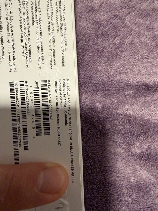 Apple Watch 11 / 46 mm/ cellular/ Garantie