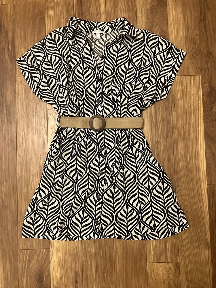 Рокля от памук H&M, XS