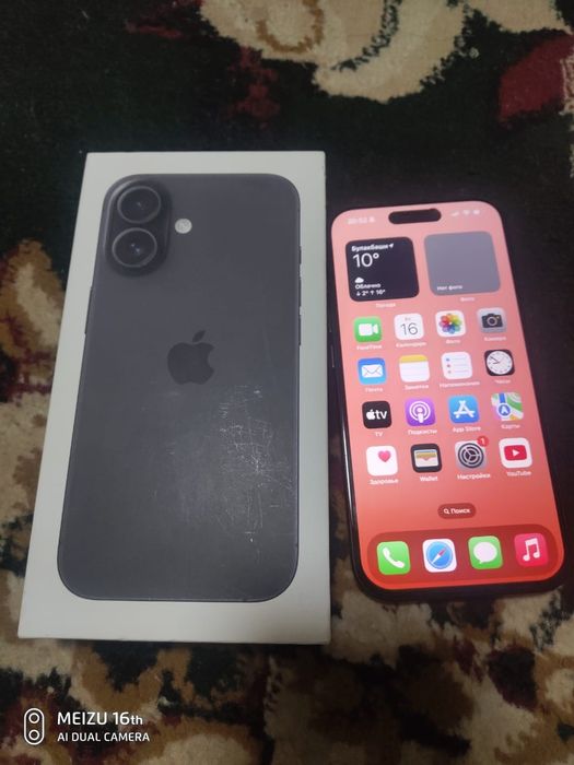 Iphone 16 с гарантии