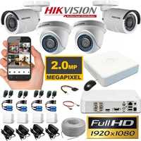 Камера Hikvision HD turbo 4 штук