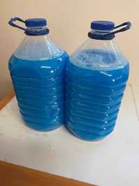 Pet 5 litri detergent haine albastru rufe concentrat 11% activ 100 buc