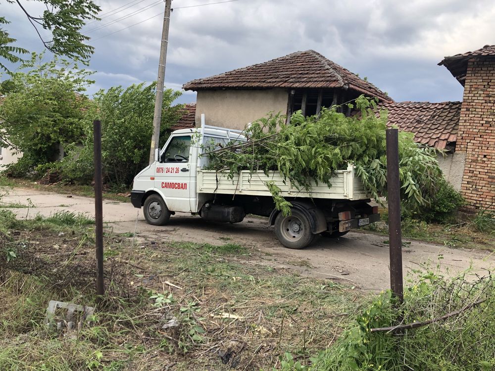 Транспотрни услуги с Самосвал до 3500 кг
