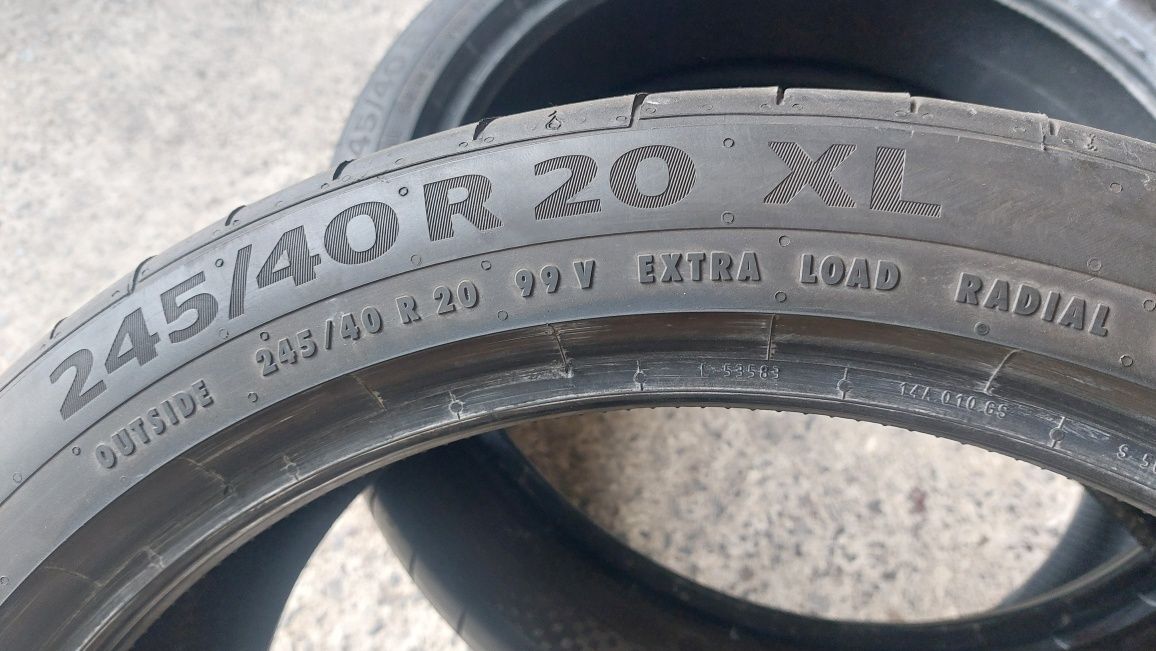 Гуми 245/40/20 Continental SportContact6 2 броя