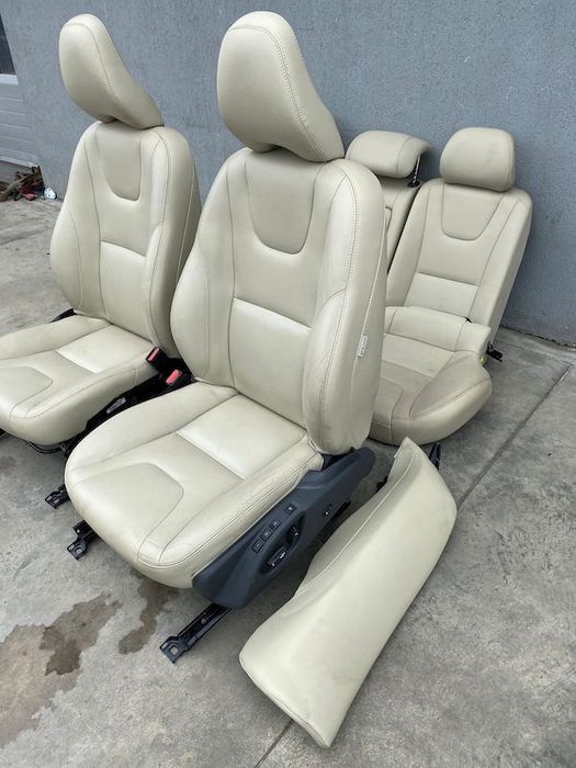 Interior piele crem electric cu incalzire VOLVO S60 2018