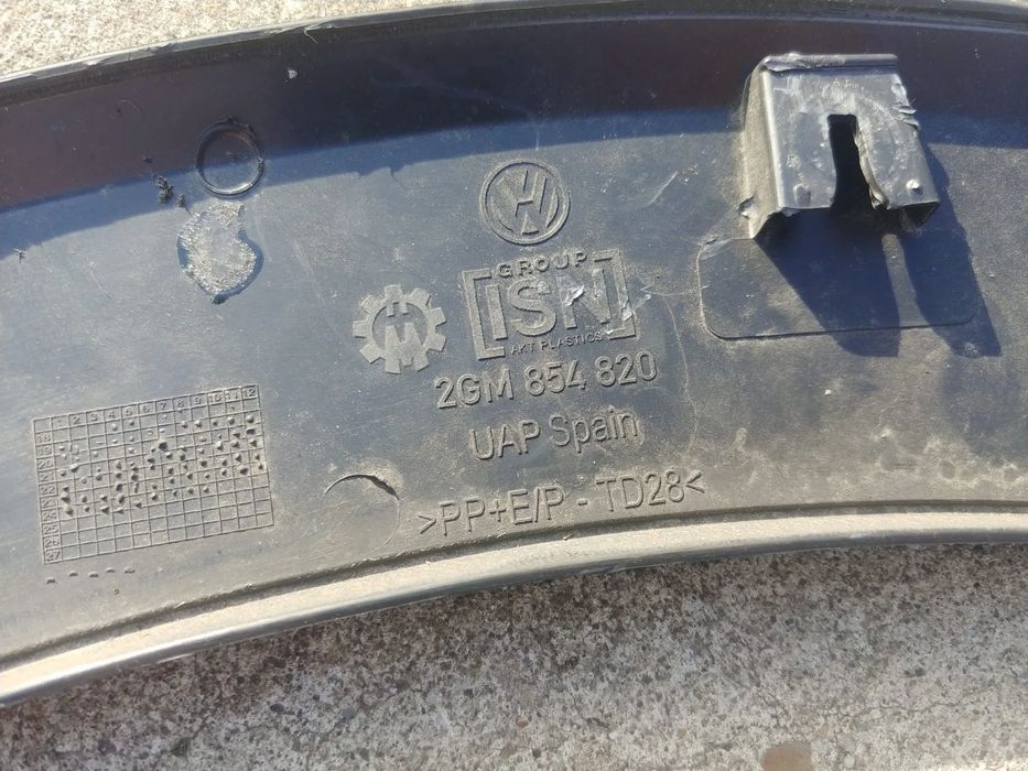 ornament trim bandou aripa dreapta spate vw t-cross r-line c11 d31 2024  2gm854820