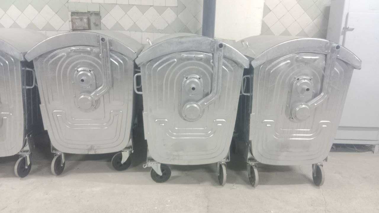 Мусорный бак оцинкованный 1100 л