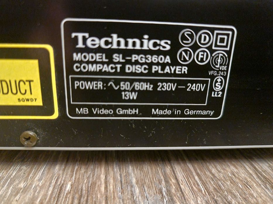 Technics SL-PG360А запчасти