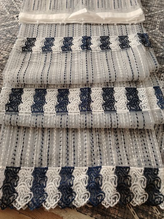 Ушити готови пердета 250вис 300шир по 16 лв бр