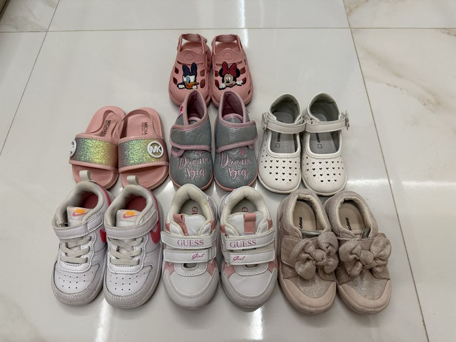 Обувки за момиче Moschino, Guess, Michael kors, Nike и други 22 номер