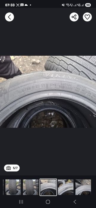 Vand set 4 anvelope 185 55 15 viking iarna