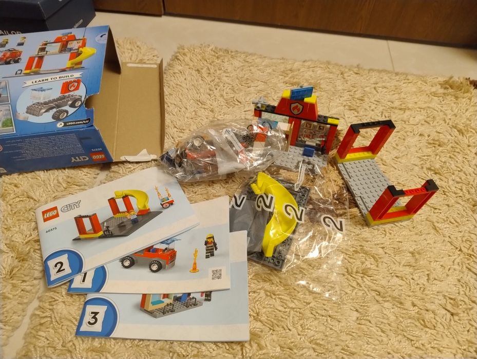 Lego statie pompieri