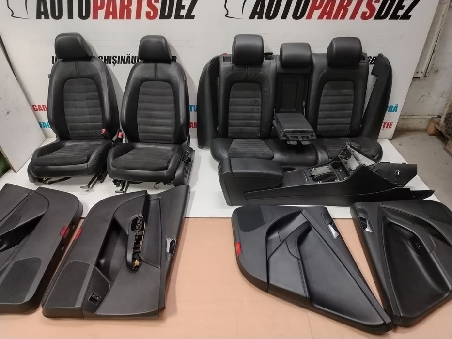 Scaune interior Piele Alcantara Fete uși cotiera Passat B6 Break Combi