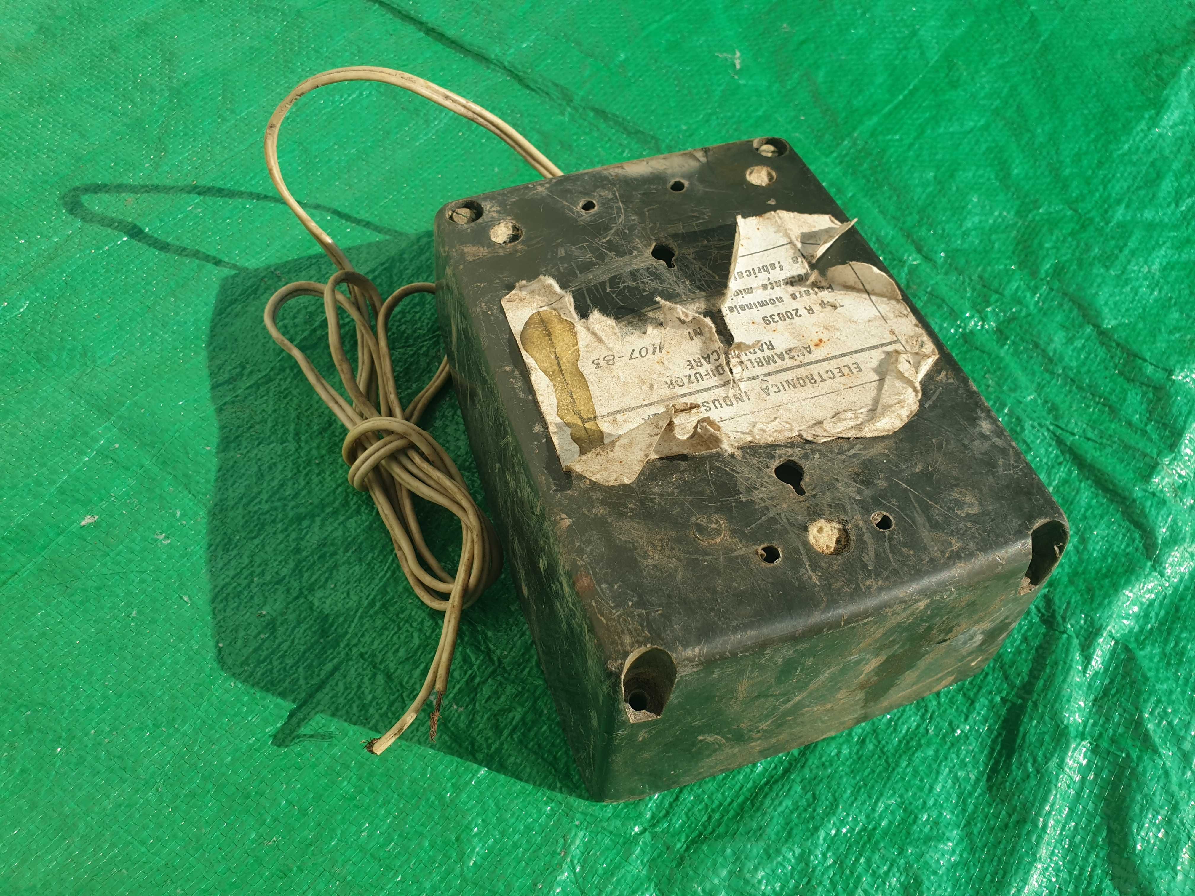 1 Boxa radioficare cu potentiometru volum,ELECTRONICA industriala 1983