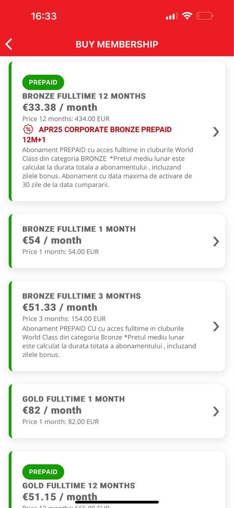 Voucher cupon Reducere Worldclass achizitionare abonament pret redus