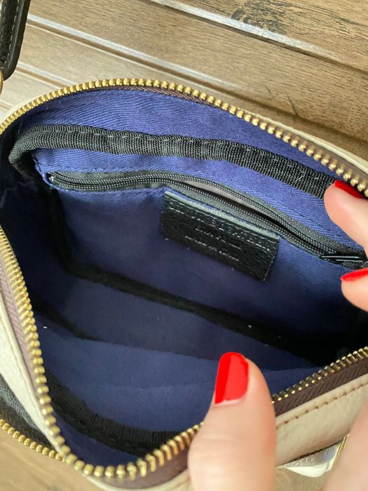 НОВА кожена чанта през рамо