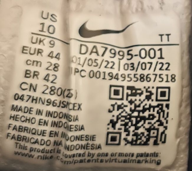 Nike DA7995-001 – номер 44