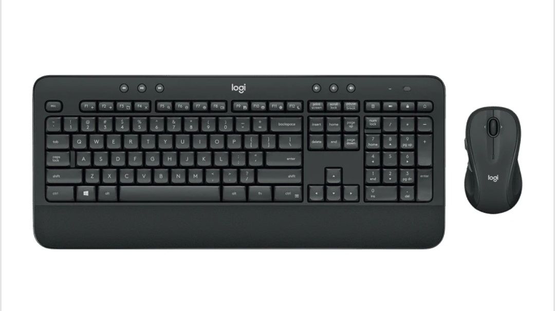 Kit tastatura si mouse Logitech MK545 Advanced, Wireless, Negru