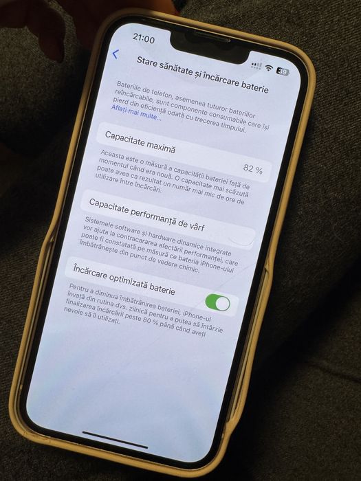 Iphone 13 256GB liber rețea cumparat nou Emag