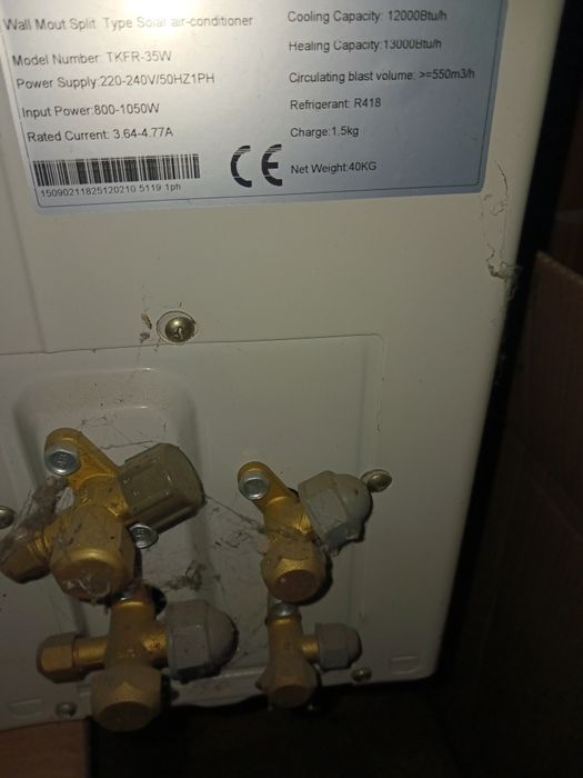 Betoniera   850 w , 165 kg . Aer .centrala gaz