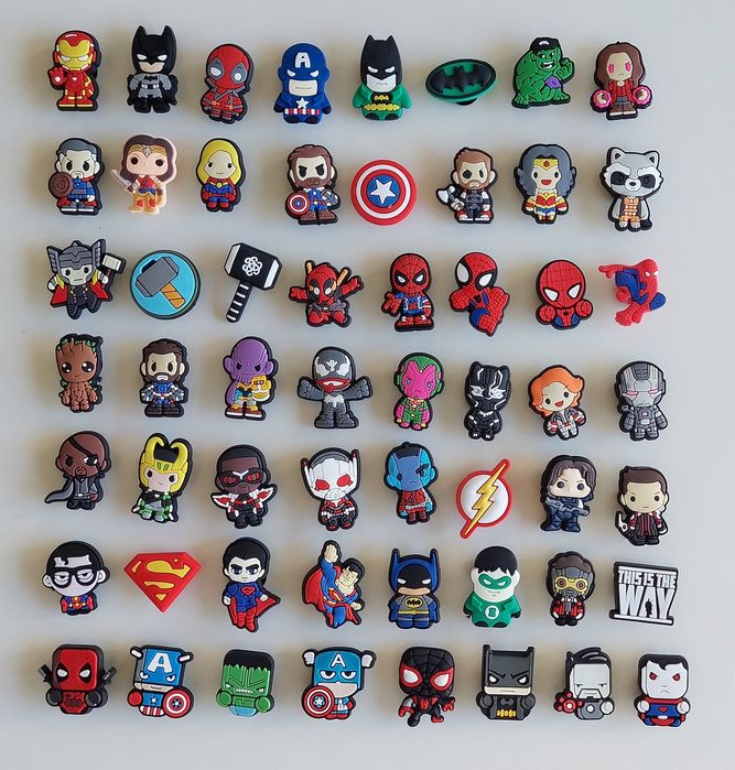 Значки за Crocs JIBBITZ Аксесоари за Crocs с Анимационни геори