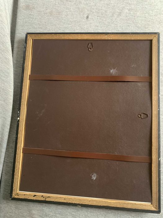 стара картина дама с чадър