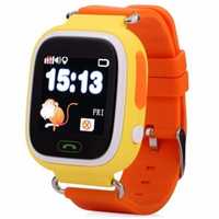 Ceas Smartwatch cu GPS Copii iUni Kid100, Portocaliu