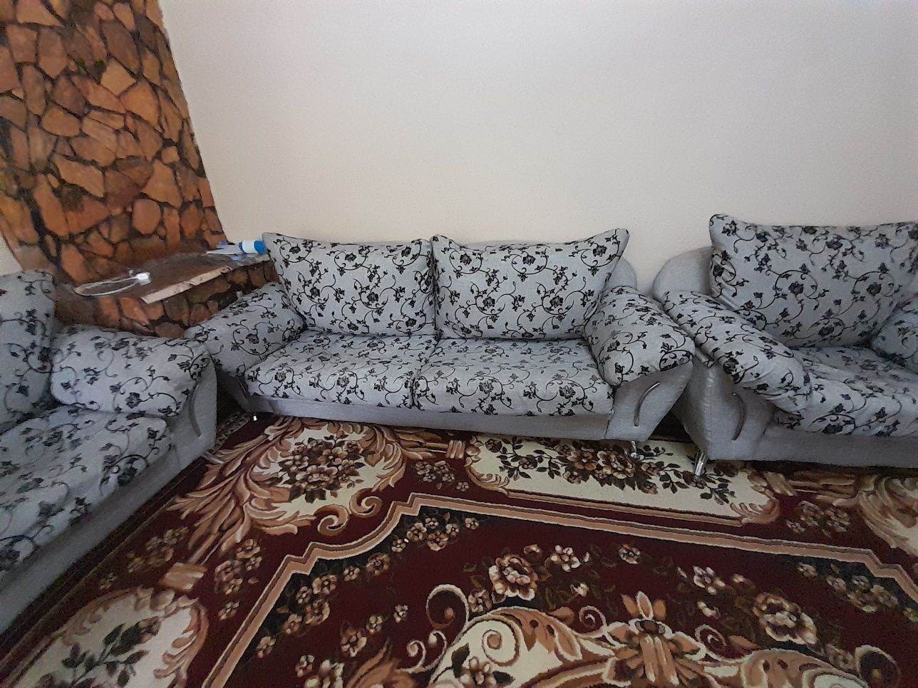 Мебель диван с двумя креслами