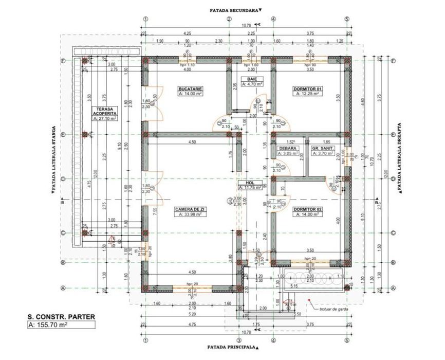 De vanzare, casa in Cristian, nefinalizata