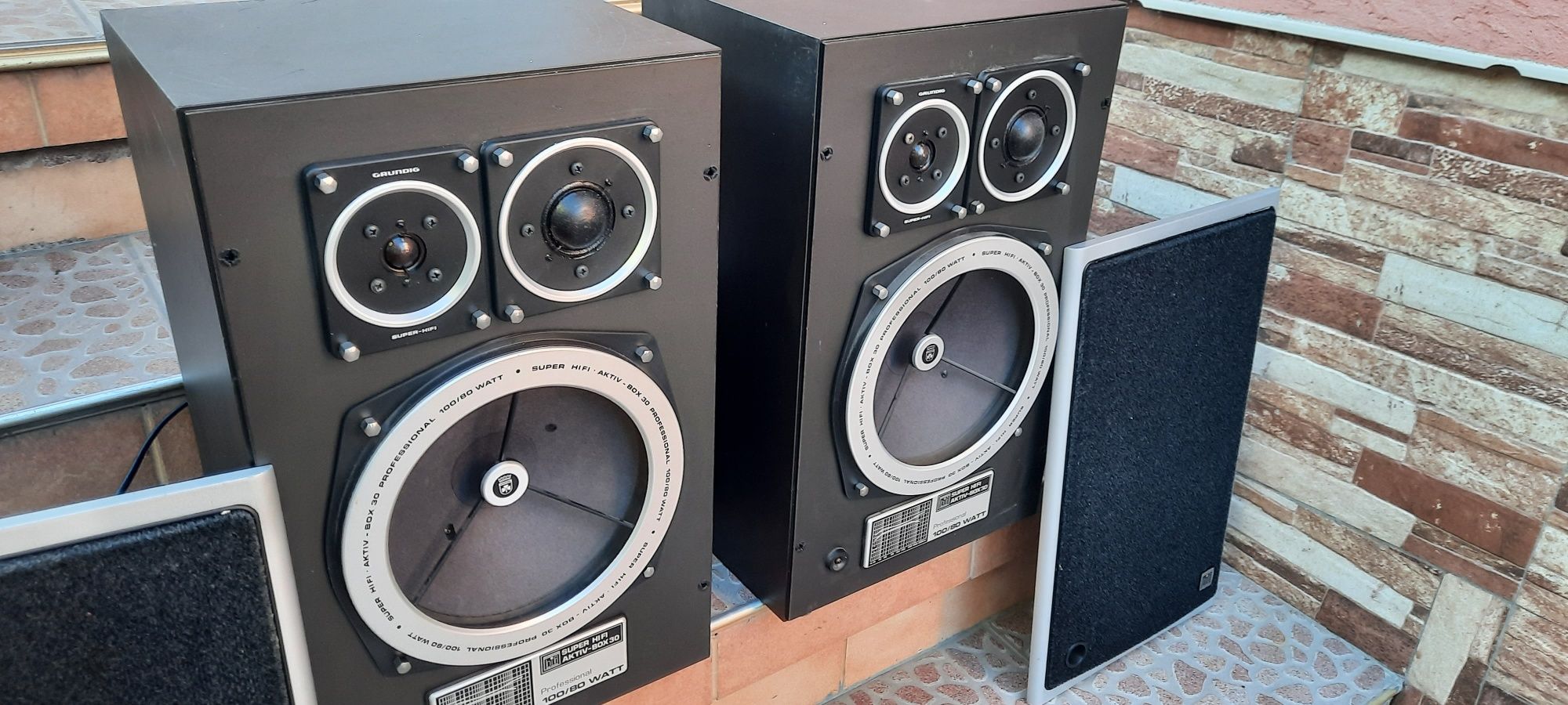 Grundig Profesional Box30  Тонколони с Усилвател