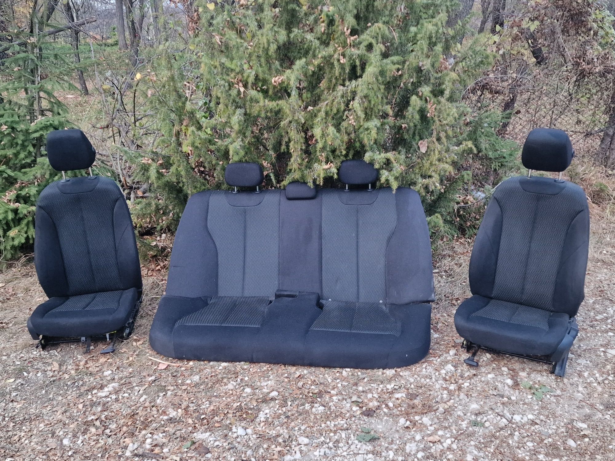 Vând interior Textil (scaune + bancheta + fețe de uși) BMW F30 berlina