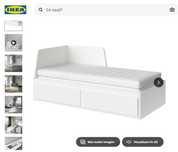 Pat Divan Ikea stare foarte buna